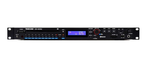 Cd/sd/usb Player Com Bluetooth E Rádios Am/fm Tascam Cd-400u