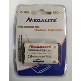 Batería Recargable Para Teléfono P104 830mah Megalite