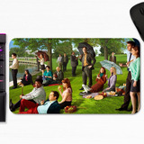 Mouse Pad The Office Personajes Picnic Art Gamer M