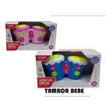 Juguete Tambor Batería Bebe Luces Y Sonidos Didáctico 