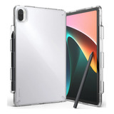Estuche Funda Forro | Ringke Fusion X | Para Xiaomi Pad 5 Pro / Pad 5 | Color Claro / Transparente | Soporte De Lápiz | Protección Antichoque | Acabados Premium