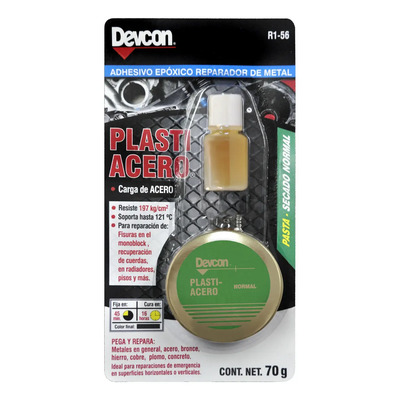 Plastiacero Normal Pasta 70grs Devcon | MercadoLibre
