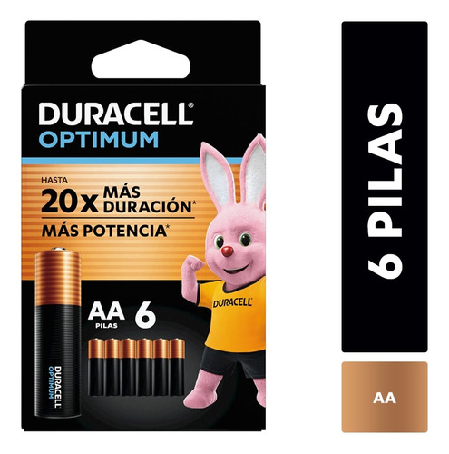 Pila Alcalina Duracell Optimum Blíster Aax6