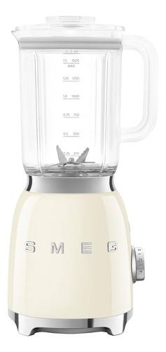 Licuadora Retro Smeg Para Encimera En Color Crema