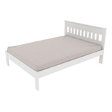 Cama Casal Multimóveis Cr35011 Branca Cor Branco