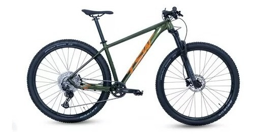 Bicicleta Tsw Yukon Aro 29 12v Rs - Deore 15,5 Verde/laran