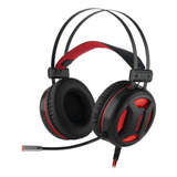 Headset Gamer Redragon Minos Preto - Preto - Unissex - Único