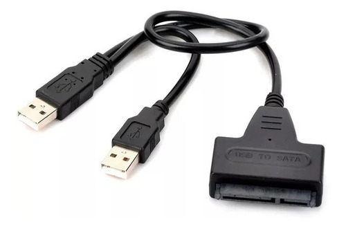 Adaptador Leitor Duplo Usb 2.0 X Sata Até 2tb