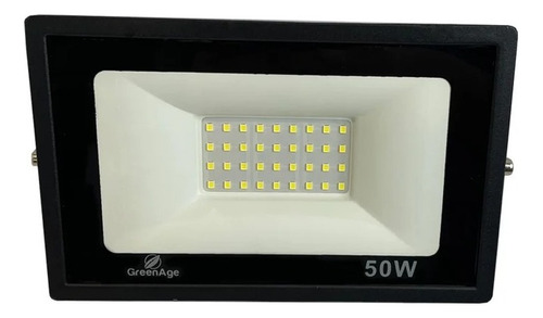 Refletor Led 50w Branco Quente Ip66 Bivolt Luz Branco-quente