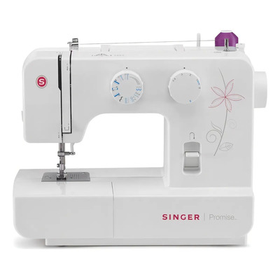 Máquina de coser recta Singer Promise 1412 portable color blanco | Meses sin interés