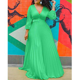 Vestido Verde Esmeralda Juveniles Largos Elegantes