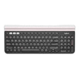 Teclado Bluetooth K780 Gris Multi- Device Keyboard 