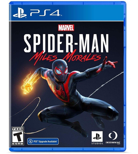 Spiderman Miles Morales Juego Fisico Ps4 Ps5