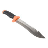 Cuchillo De Monte Acero Inox C/funda Hunter 35cm Kp009