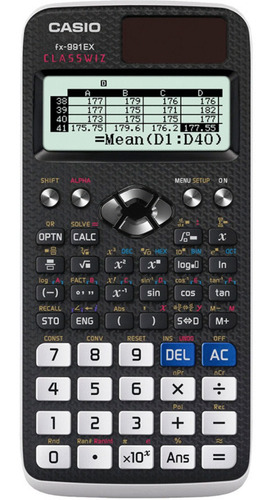 Calculadora Cientifica Casio Fx 991ex Solar 552 Funciones