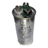 Capacitor Dual 35 + 5 Mf 450v Metálico - Aire Acondicionado