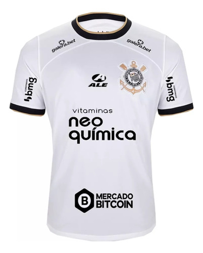 Camisa Corinthians 22/23 Com Todos Os Patrocínios 