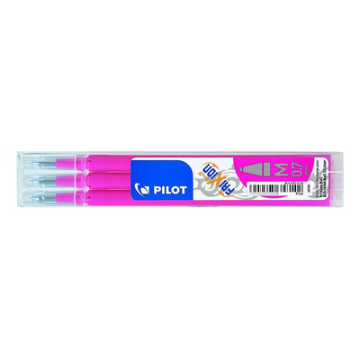 Recambios Para Frixion Rollerball 0.7 Mm Rosa Paquete De 3