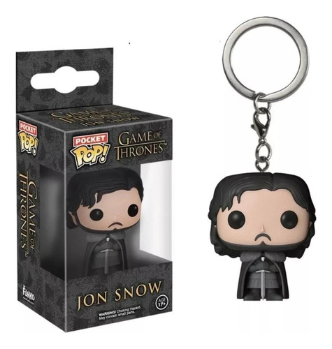 Llavero Funko Pop Keychain Jon Snow Game Of Thrones  