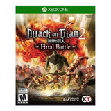 Attack On Titan 2: Final Battle  Standard Edition Koei Tecmo America Xbox One Físico