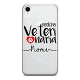 Capinha De Celular Medicina Veterinária Com Nome