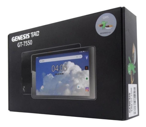 Tablet Genesis Gt-7550 16gb 4g Single Sim Memória Preto