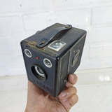 Câmera Metal Analógica Antig Kapsa Df-vasconcellos 13x10x8cm