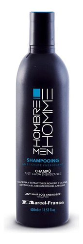 Shampoo Anti Caida Energizante Hombre Marcel France 400 Ml 