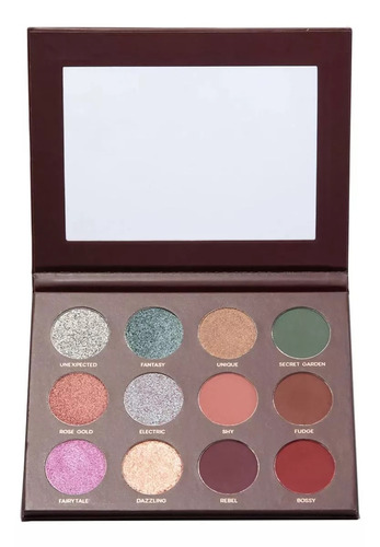 Paleta De Sombras Mariana Saad 12 Shades 21,5g Océane