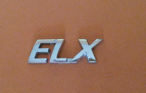 Emblema Fiat Palio Siena Elx En Metal Pulido Foto 2