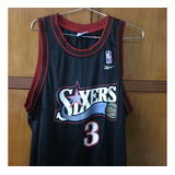 Camiseta Nba Original Sixers 76ers Iverson Reebok