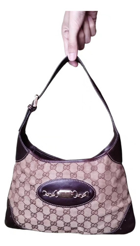 Bolso Gucci Hobo Monogram, Original Hecho En Italia 