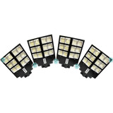 4x Luminária Pública Solar Poste Rua Led Frio 600w C/sensor