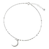 Pulsera Tobillera De Plata Fina Anenjary  925 Para Mujer