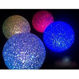 Promo X 2 Velas Led Bola Esferas Decoracion Souvenir Rgb