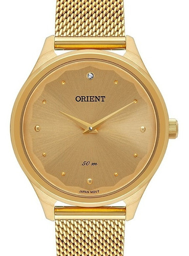 Relógio Orient Eternal Feminino Clássico Fgss0185 Dourado