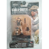 Mega Construx Call Of Duty Francotirador Del Desierto Serie3