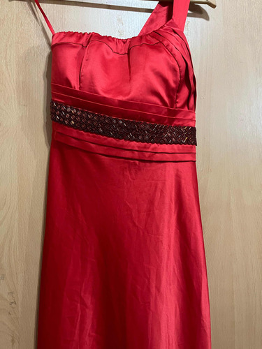 Vestido De Fiesta Rojo Talle M