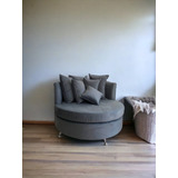 Sillon Redondo 120cm Chenille - Pana