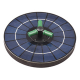 Bomba Solar Led Para Piscina De 4 Vatios Con Iluminación, Fu