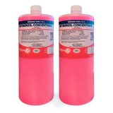 2 Pack - Jabón Desinfectante Antibenzil Concentrado Rojo 1lt