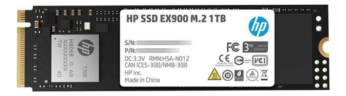 Disco Sólido Ssd Interno Hp Ex900 5xm46aa 1tb