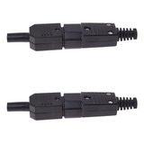 Conector: 2x 250 V, 10 A, Conector De Alimentación Iec 320 C