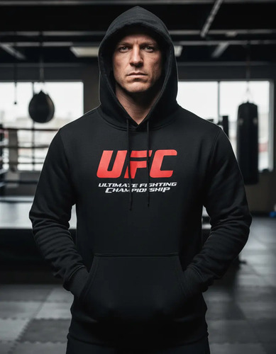 Moletom Academia Blusa De Frio Luta Ufc Treino