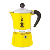 Cafetera Italiana Bialetti Rainbow Amarilla 1 Taza 60ml Color Amarillo