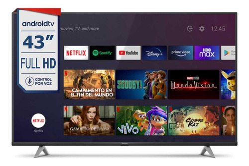 Smart Tv 43 Hitachi Le43smart23 Full Hd Android Tv Bt Dolby 