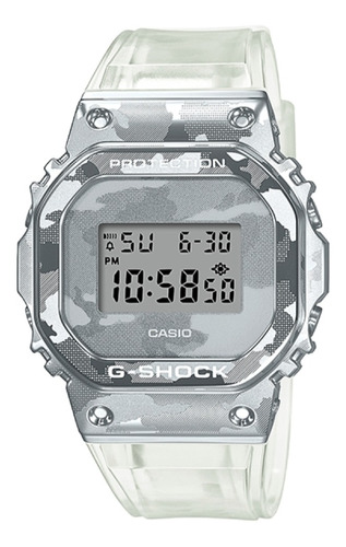 G Shock Gm 5600scm 1 Digital Acero Camuflaje Pulso Transpare