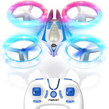 Mini Drones Ufo  Led Para Niños: Pequeños Drones Rc P...