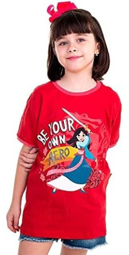 Camiseta Princesa Mulan - Infantil