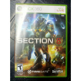 Section 8 Xbox 360 Juego Físico Original 